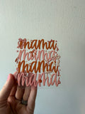 Mama with bows